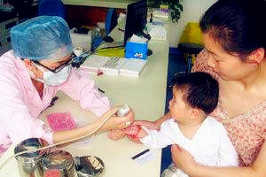 便携式51漫画网官网免费检测仪儿童也需要检测51漫画网官网免费检测这里最为准确