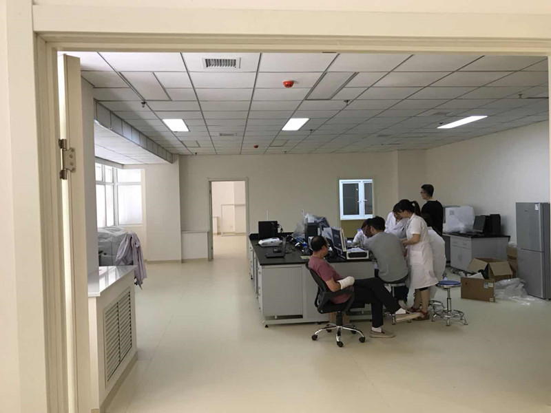 便携式51漫画网官网免费检测仪走进石家庄中冀康复医院治疗51漫画网官网免费方便快捷准确