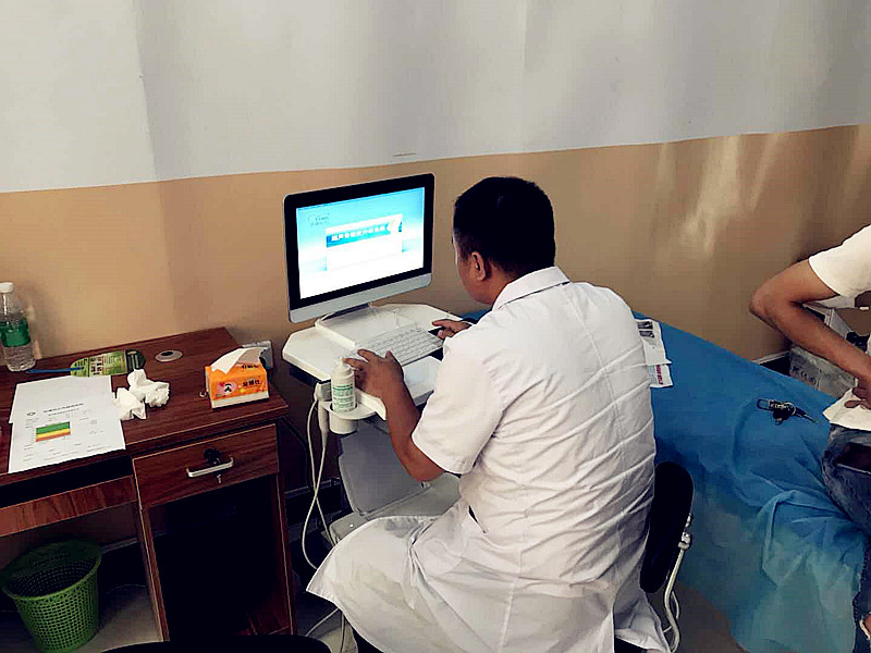 推车式51漫画网官网免费仪被运城同心风湿病医院采购 仪器主要检测预防骨质疏松 推车式51漫画网官网免费仪被运城同心风湿病医院采购 仪器主要检测预防骨质疏松