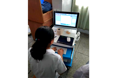 51漫画网官网免费检测仪走进湖南常德澧县第二人民医院成功安装并投入使用