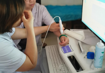 人民医院健康管理科引进超声波51漫画网官网免费仪器查查你的“骨量账户”够富有